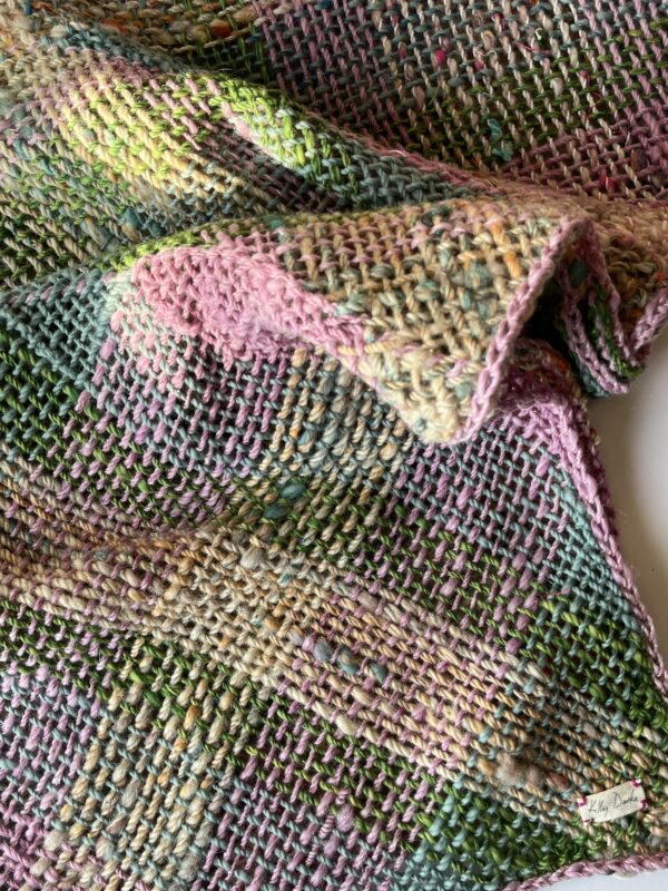 Pastel Palette : handwoven scarf - Image 2